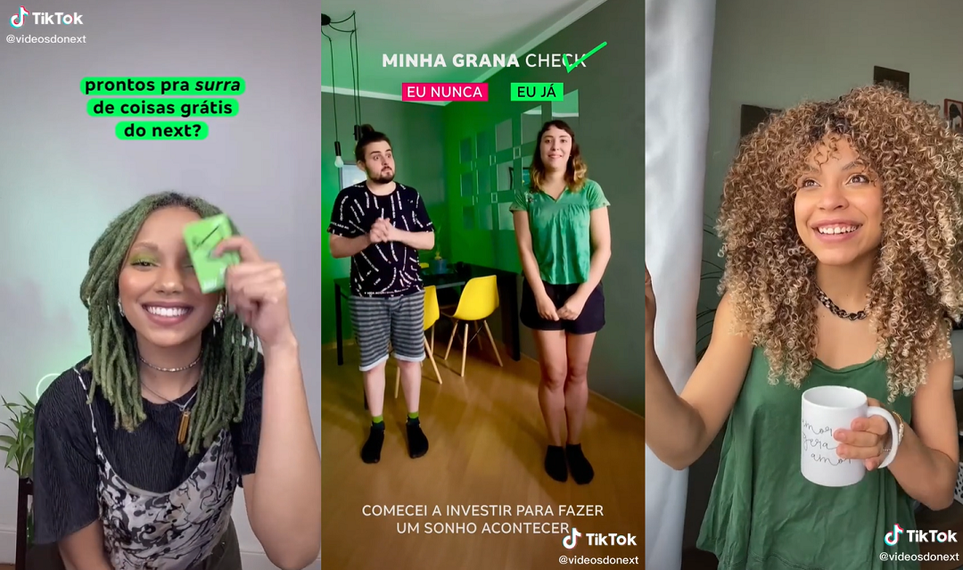 Next investe em perfil no TikTok propmark