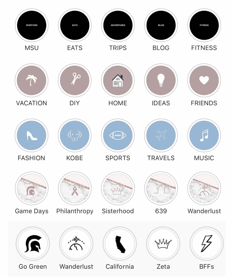 Reels Instagram Highlight Cover 40 Highlight Reel Covers Ideas Instagram Highlight Icons Instagram Icons Instagram Story Instagram Highlight Covers Are Those Circles Found Right Under Your Bio Giulinaindreamworld