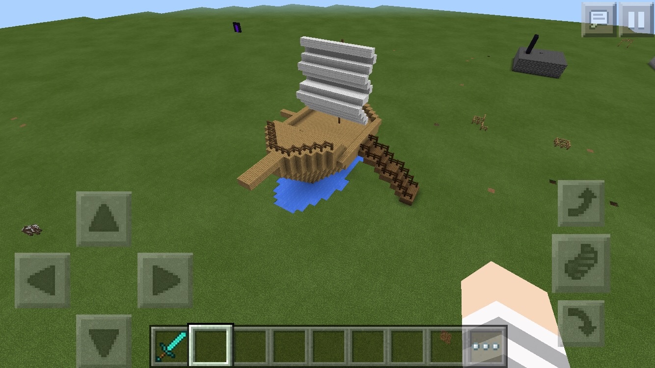 This is the minecraft boat recipe. How To Make A Boat On Minecraft Pe B C Guides