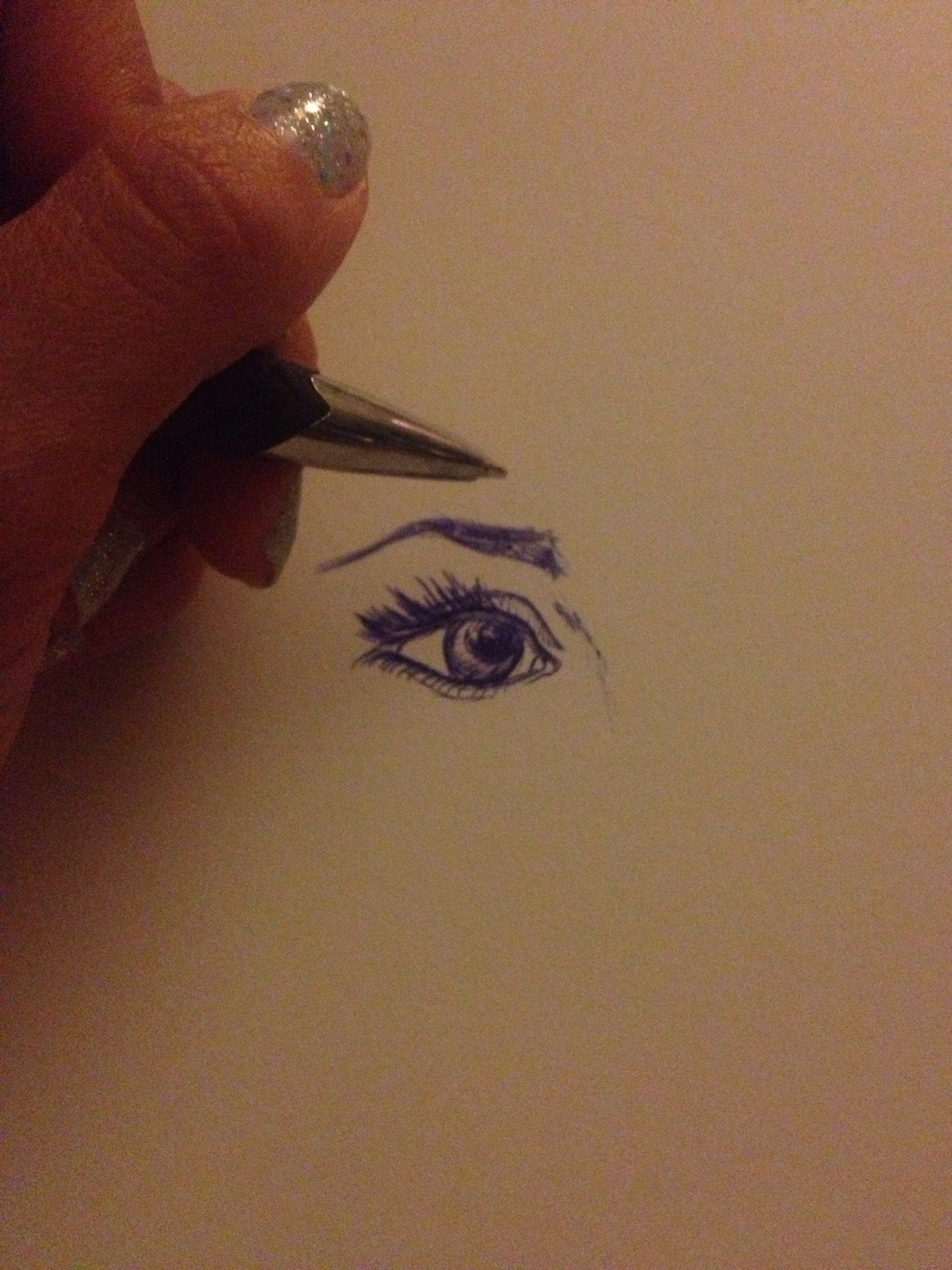 To revisit this article, visit my profile, then view saved stories. How To Draw A Realistic Eye And Eyebrow In Pen B C Guides