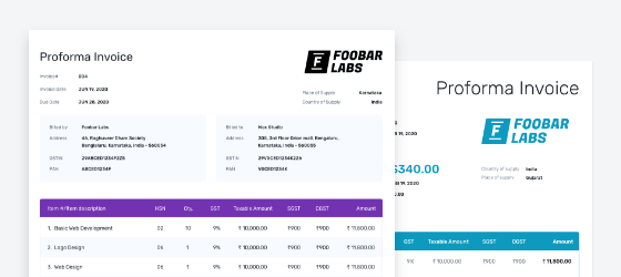 Free free invoice generator to help you create invoices in an instant. Free Invoice Generator Online Invoice Maker Refrens Invoice