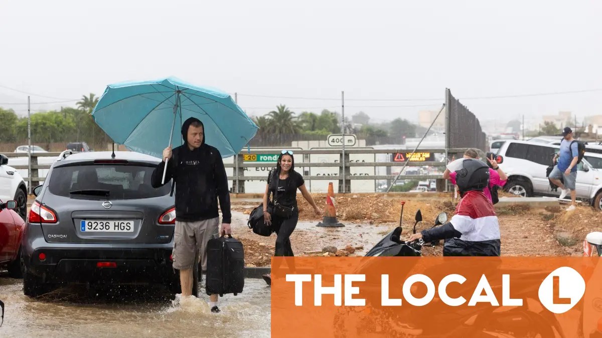 Beaches shut on Spain’s Ibiza as downpours spark floods Beaches shut on Spain’s Ibiza as downpours spark floods