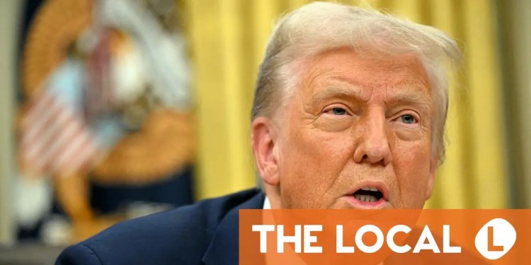 Swiss business leaders meet Trump to make plea over tariffs Swiss business leaders meet Trump to make plea over tariffs