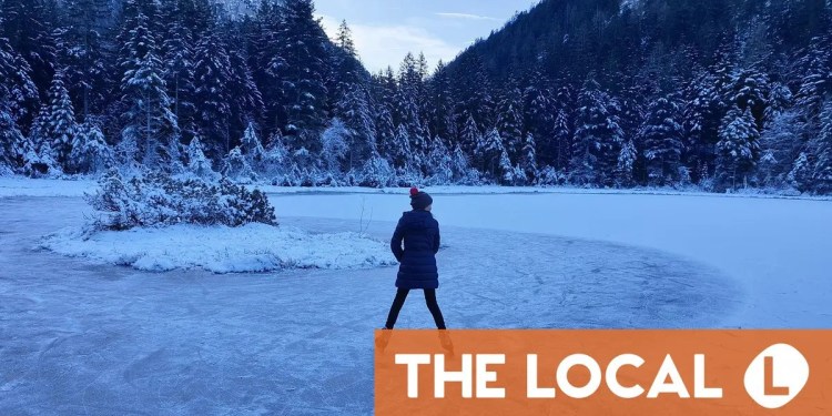 What are Switzerland’s rules for skating or walking on frozen lakes?