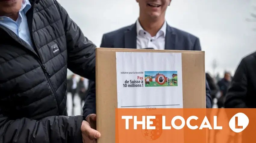 Who is leading the fight in Switzerland against the anti-immigration proposal?