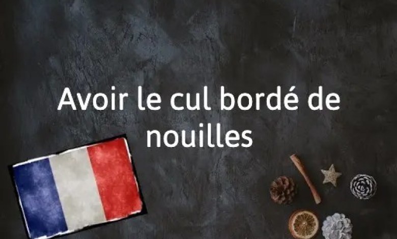 French slang turns luck into noodle-lined comedy