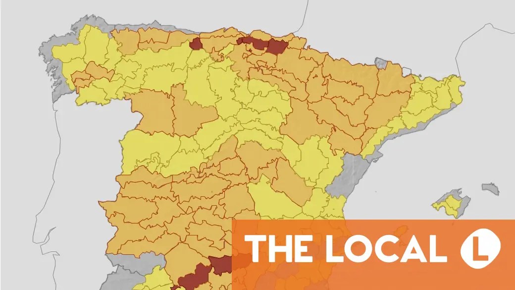 Casi toda España en alerta por calor con temperaturas generalizadas de 40ºC