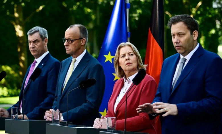 German coalition locks reform package, cuts taxes, raises retirement