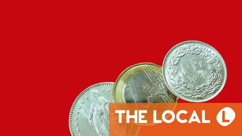 Currency concerns: Swiss franc weakens against the euro Currency concerns: Swiss franc weakens against the euro