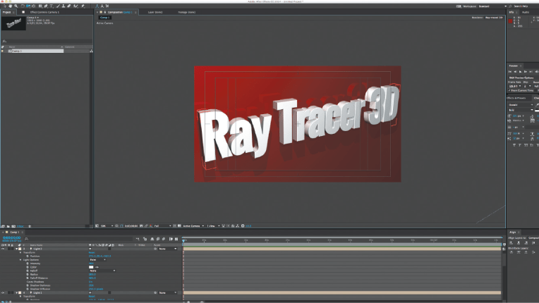 3d Raytracing In After Effects Videomaker