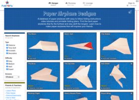 A paper plane is a toy aircraft, usually a glider made out of single folded sheet of paper. Shop Foldnfly Com At Wi Fold N Fly Paper Airplane Folding Instructions