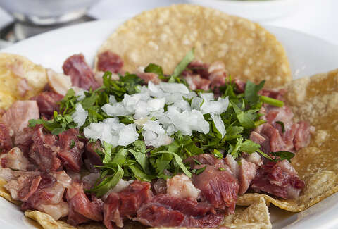 Above there is a transcription of this term and an audio file with correct pronunciation. Best Types of Tacos, Explained: What's Inside Popular Taco