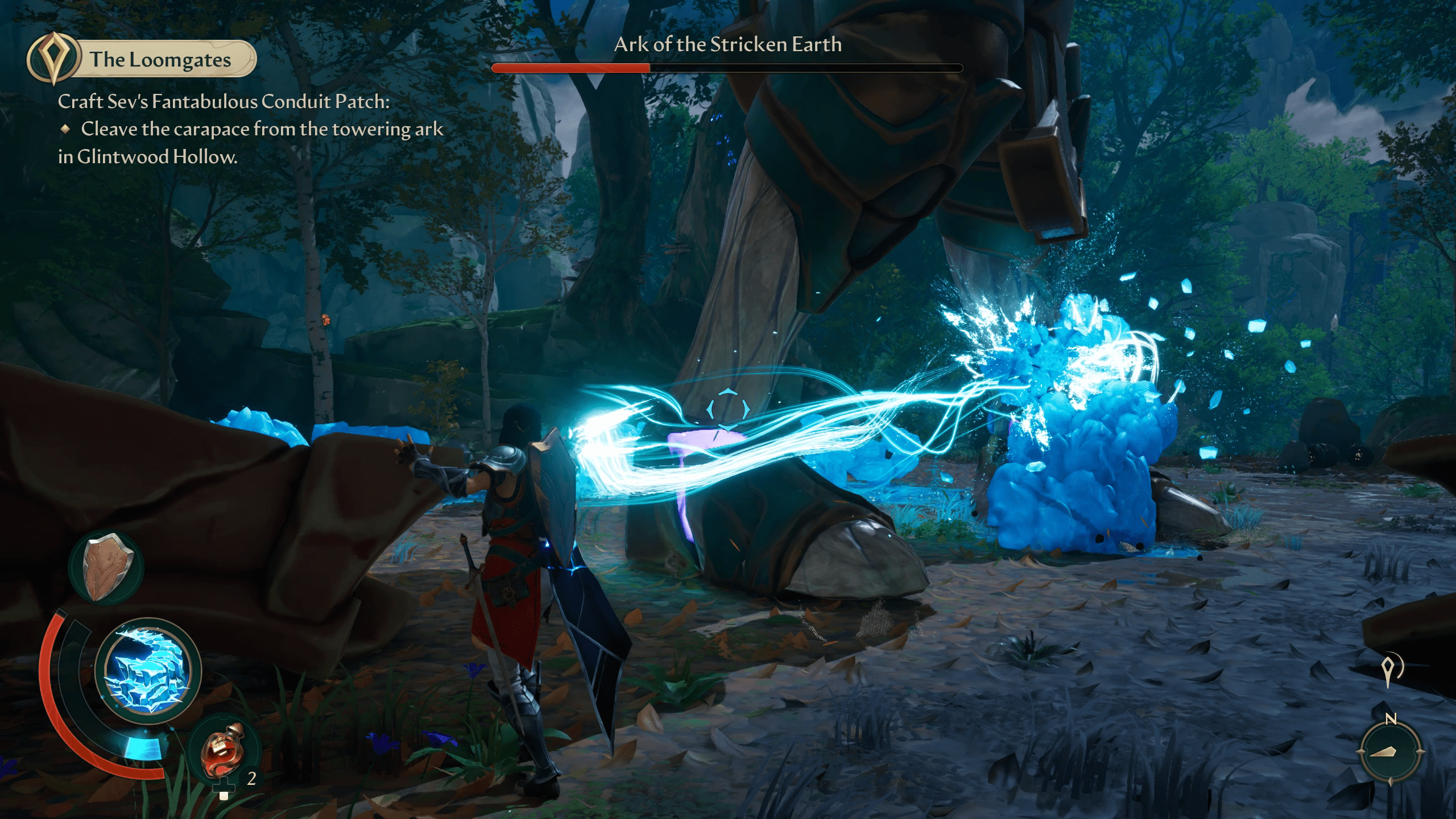 Eternal Strands - freezing a boss