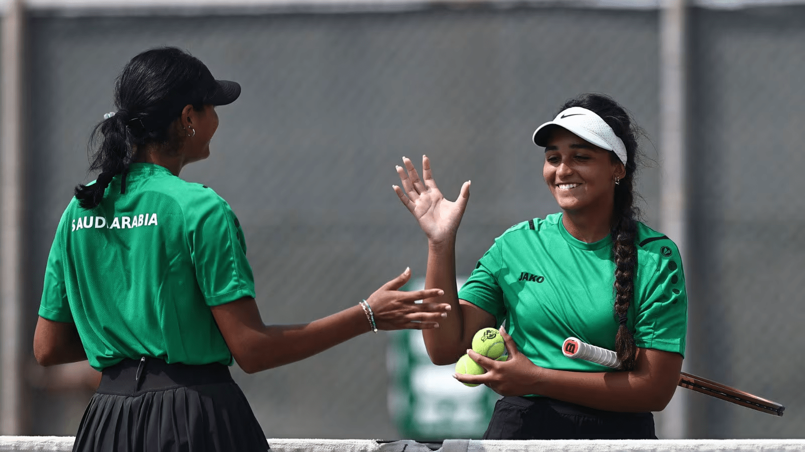 Female Saudi Arabian tennis players