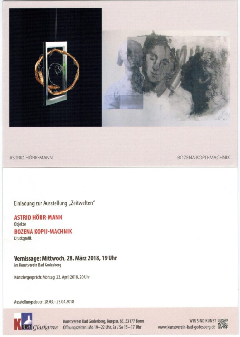 Ausstellungen Astrid Horr Mann