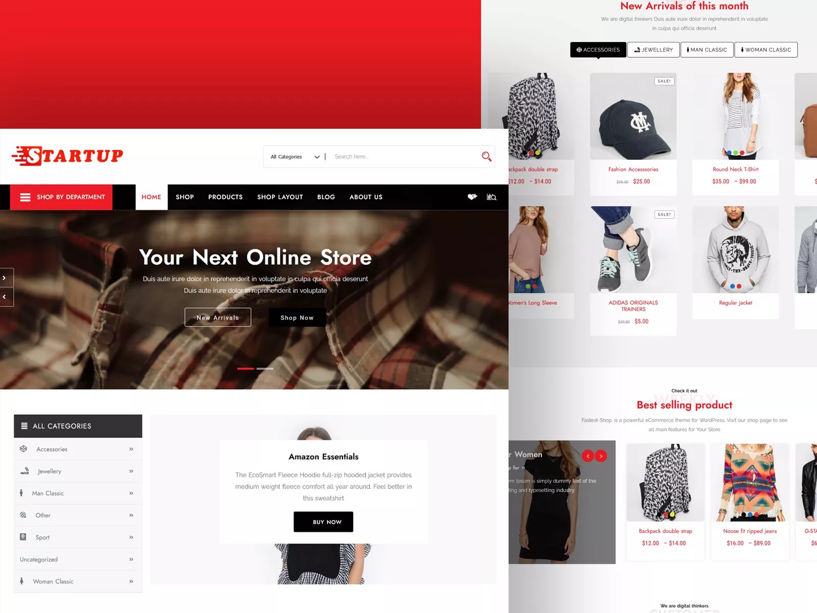 StartupShop: A WooCommerce Theme for Beginners
