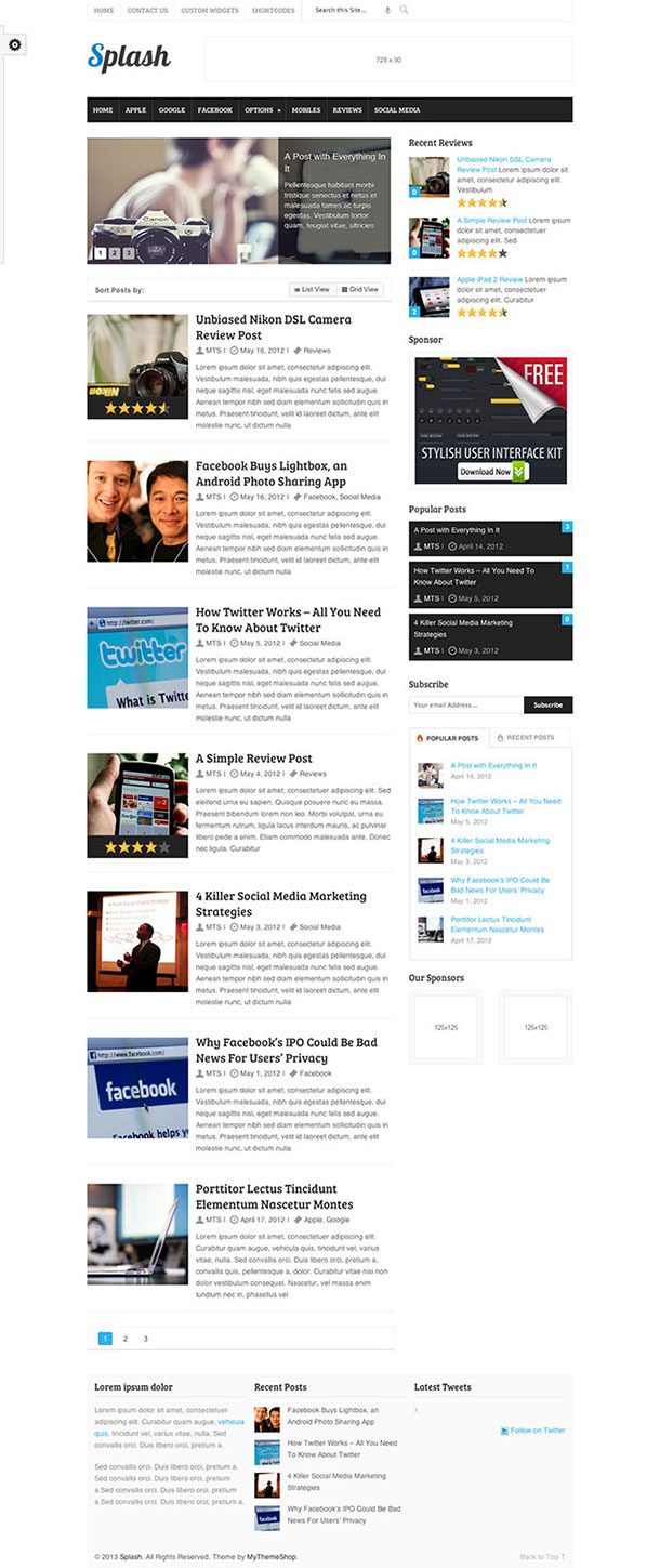 Freemium (from $159 for a lifetime license) oceanwp is one of the most popular free wordpress themes. 14 Best Affiliate WordPress Themes 2016 - aThemes