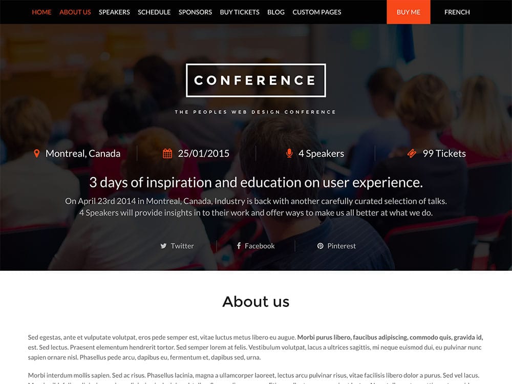 Des articles, de l'actualité, des tests et revues sur les thèmes comme sur les plugins wordpress, woocommerce, les astuces de sécurité et le seo mais également des guides pratiques et des tutoriaux gratuits pour apprendre à maîtriser le cms wordpress. 25+ Best Events WordPress Themes 2021 - aThemes