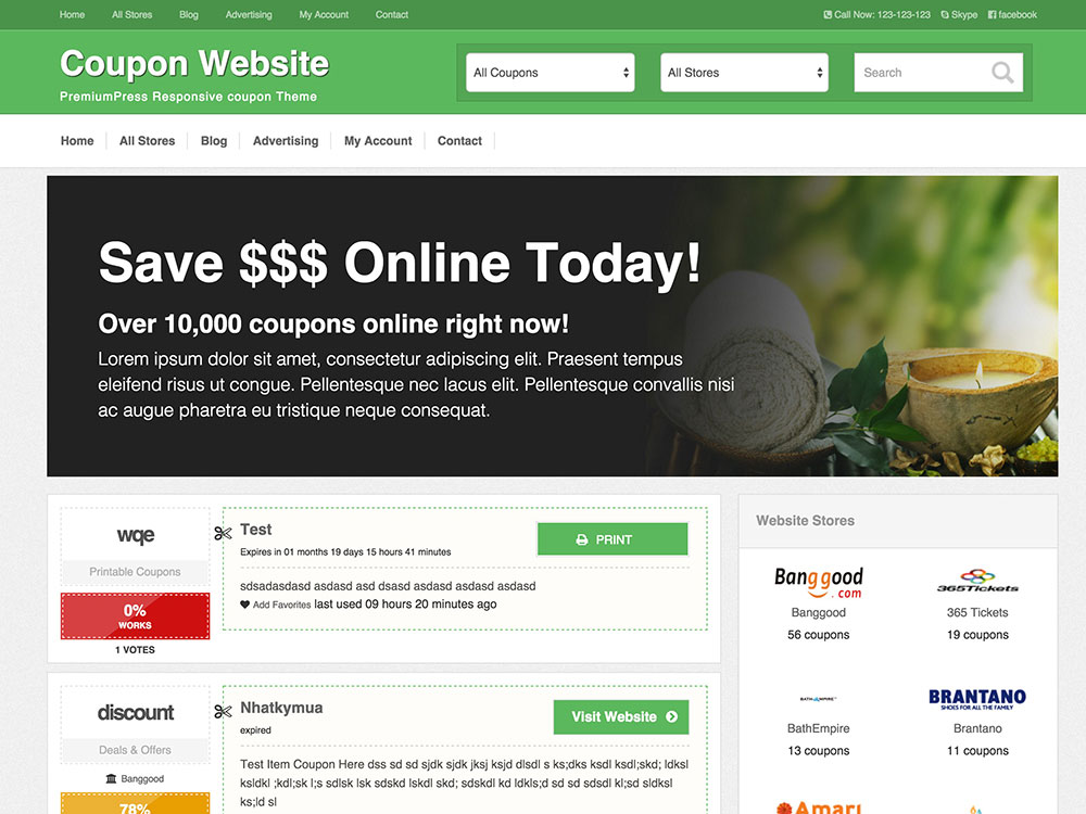 The flexible theme is provided with unlimited features, . 10 Best Coupon Wordpress Themes Plugins 2021 Athemes