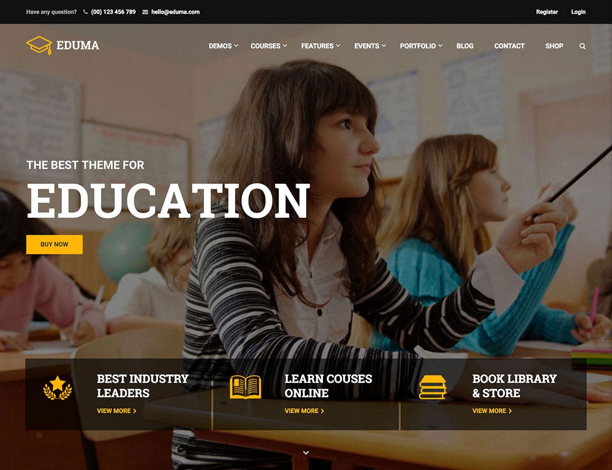 It uses a mixture of blog and magazine layout with distinct content blocks . 30 Best Education Wordpress Themes 2021 Athemes