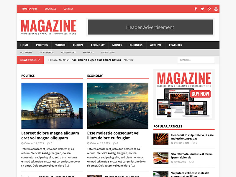 Category · all categories 88 · blogging 37 · cms themes 28 · wordpress 14 · site templates 8 · template kits 1 . 40+ Best Magazine WordPress Themes 2016 - aThemes