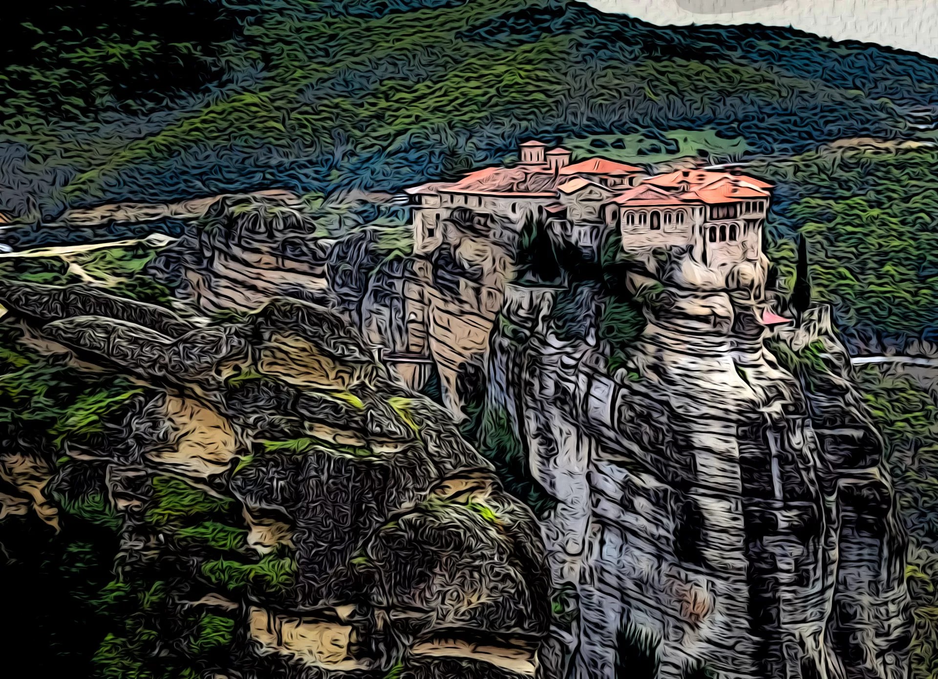 The road distance is 351.4 km. Don T Miss Meteora Just Because Of Dreading The Distance It Is Worth Your Time Athsenser