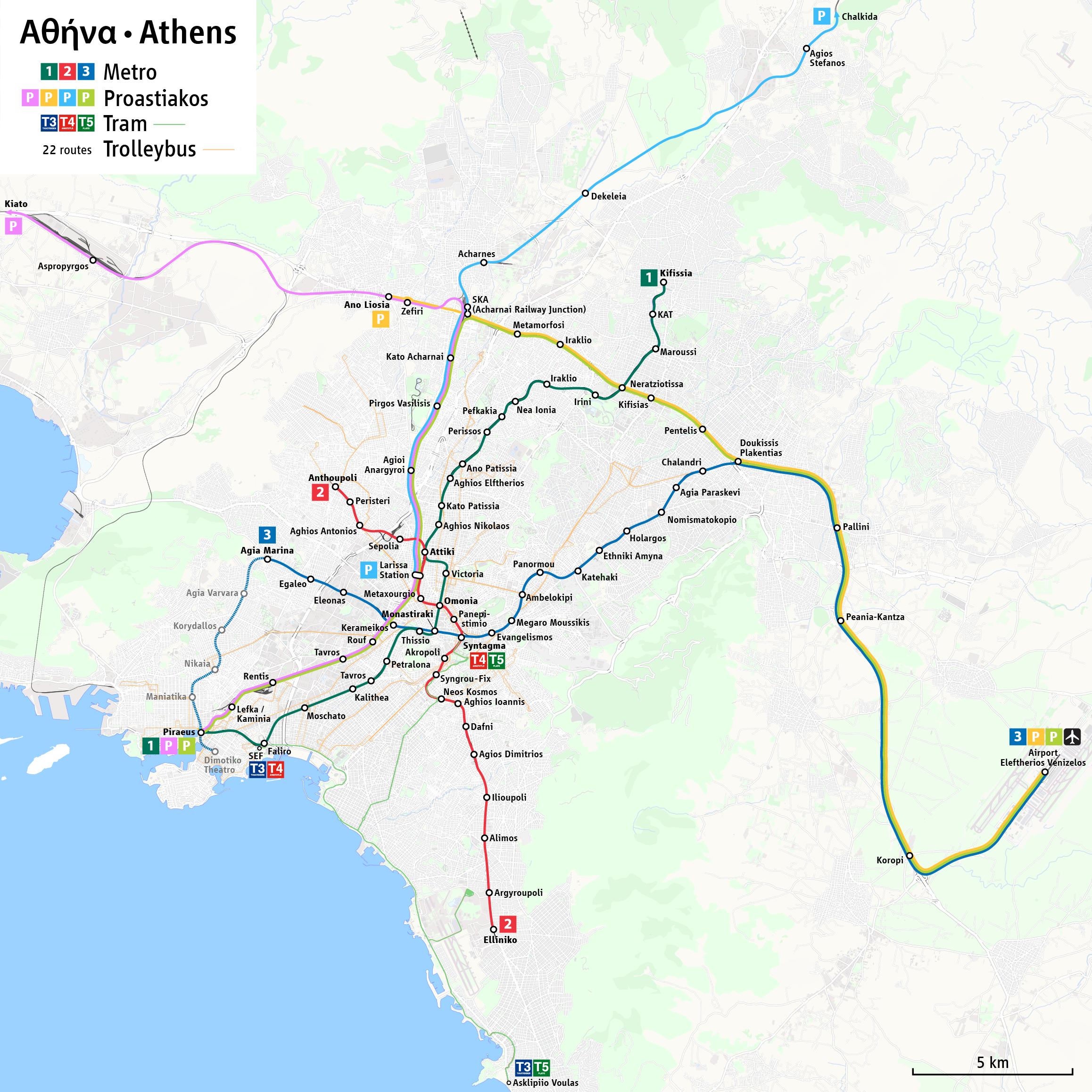 This article provides instructions for how to change the routes on google maps. Map Of Athens Bus Bus Routes And Bus Stations Of Athens