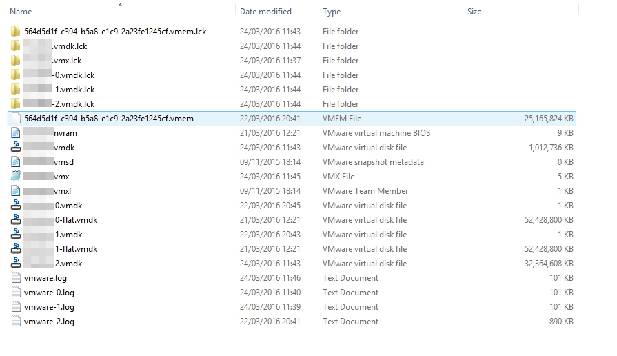 Folder Listing