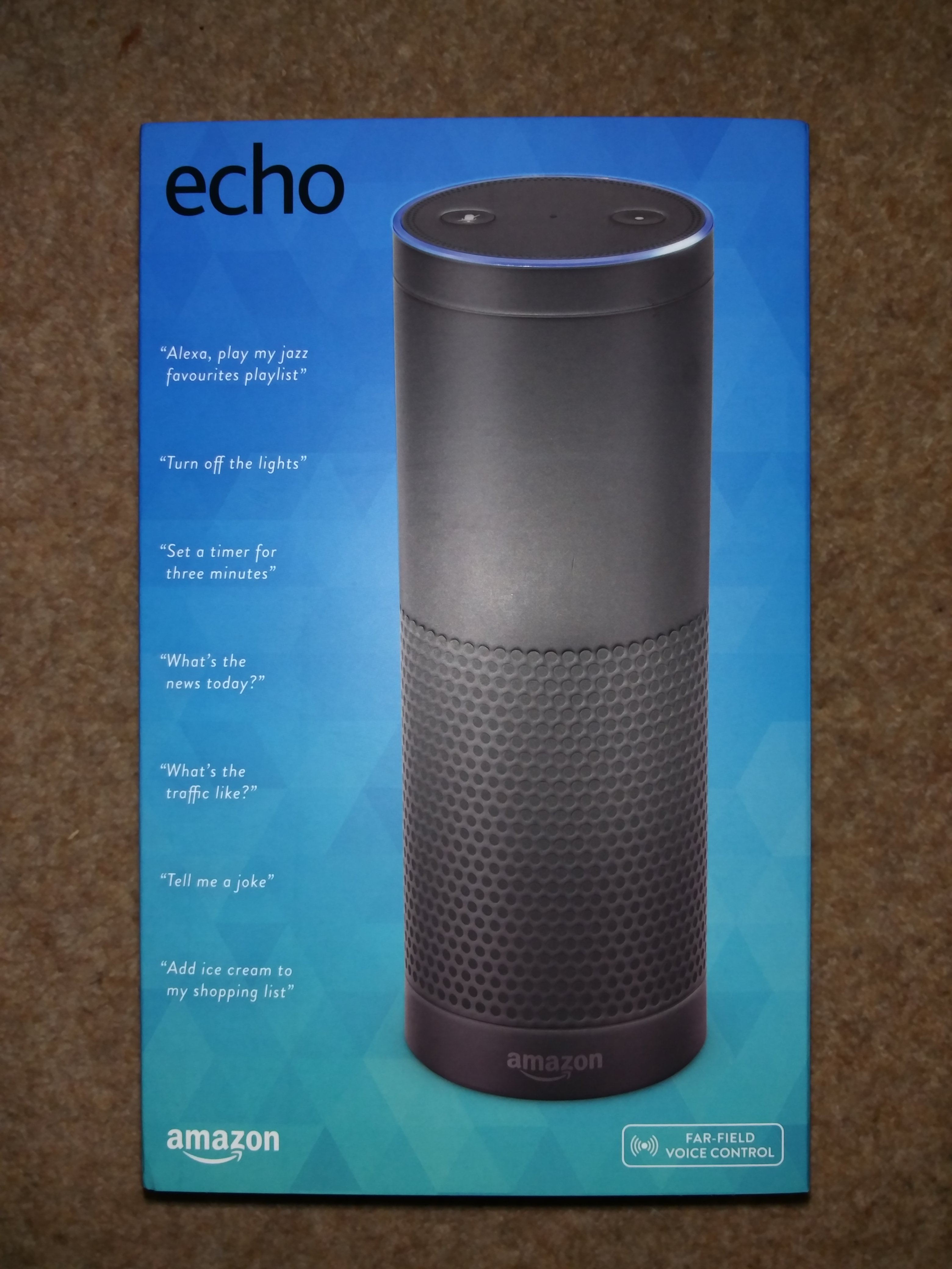 amazon echo box
