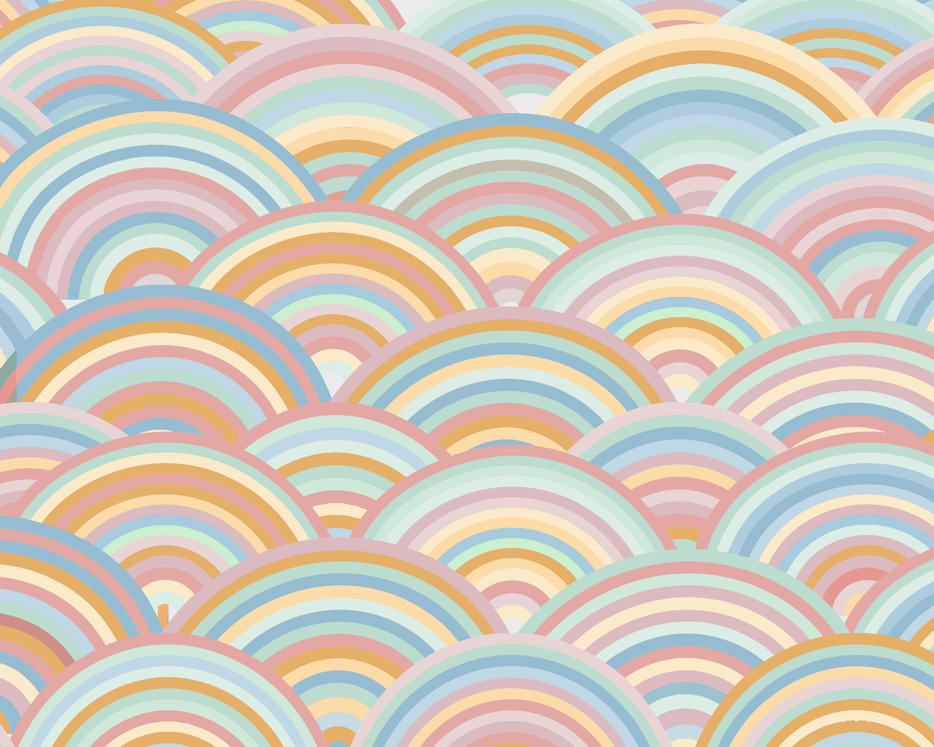 Rainbows on Rainbows Printable Art - at home with Ashley