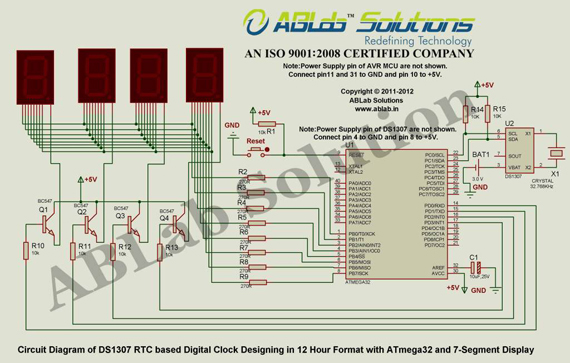 Seven Segment Display Circuit Diagram Pdf
