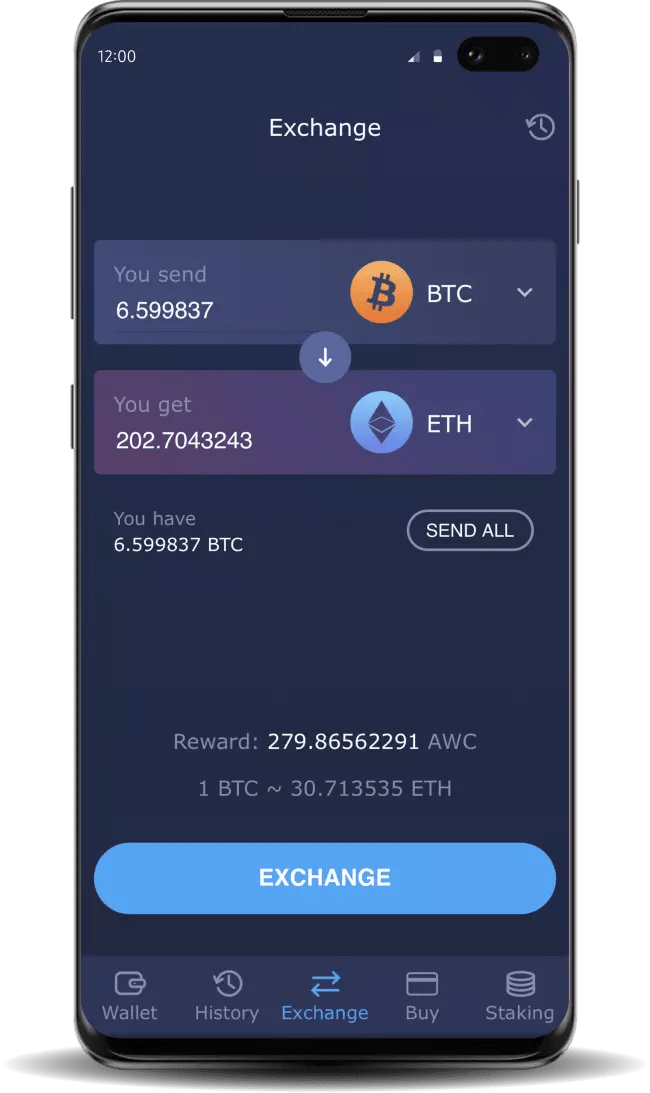 · open the app and write down your . Atomic Cryptocurrency Wallet