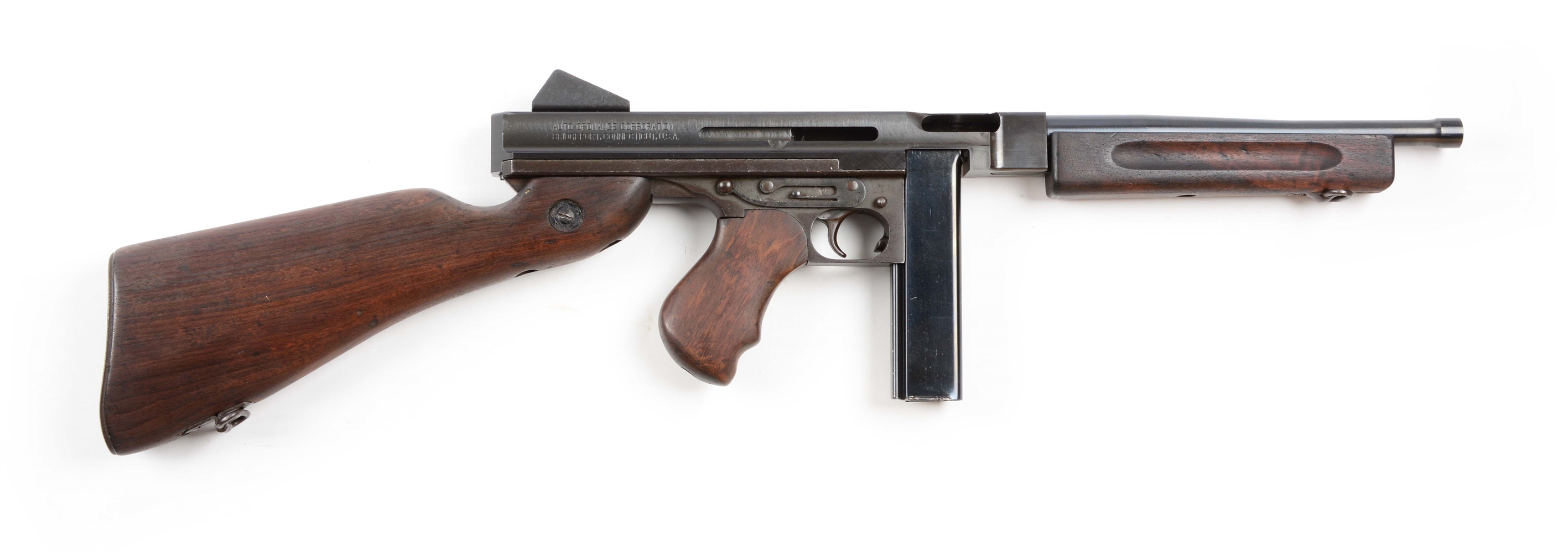 Up to 41% off 22 long guns, 41% off, 30 nov. Lot Detail - THOMPSON M1 MACHINE GUN DISPLAY WITH 80
