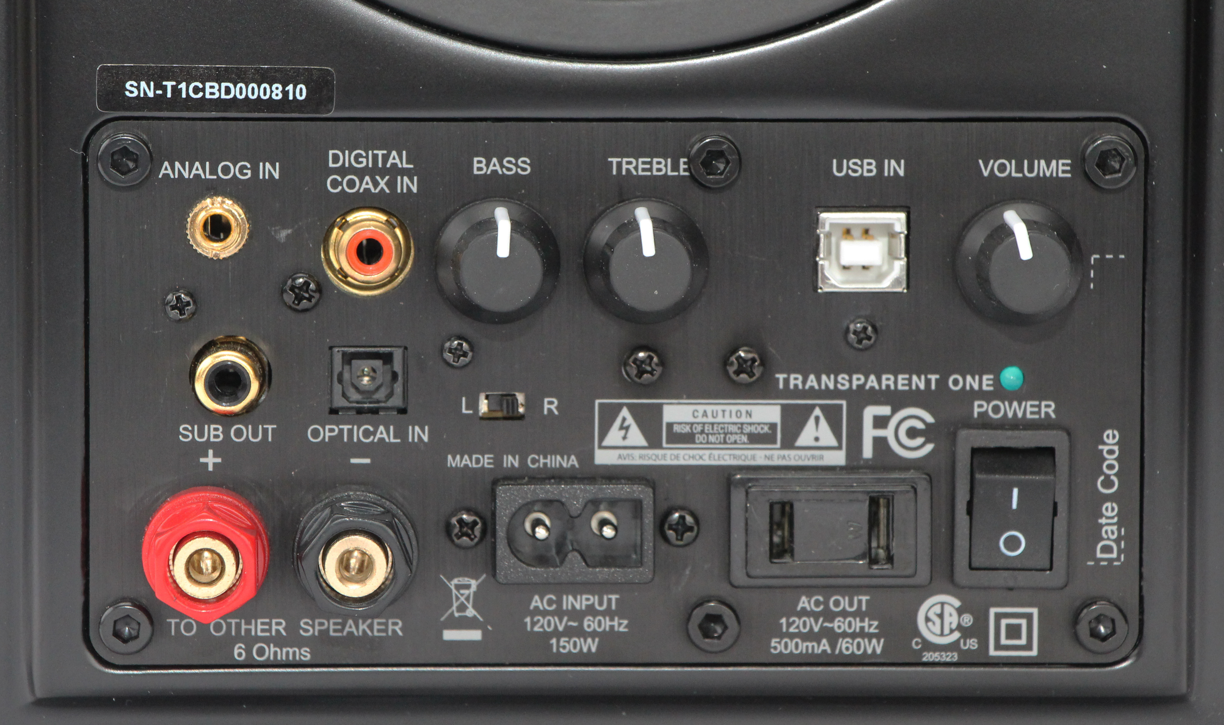 vanatoo transparent one