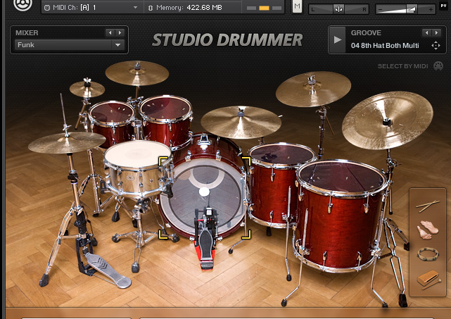 Click here to download my famous sample pack for free. Studio Drummer Drum Maps For Reaper Untidy Music