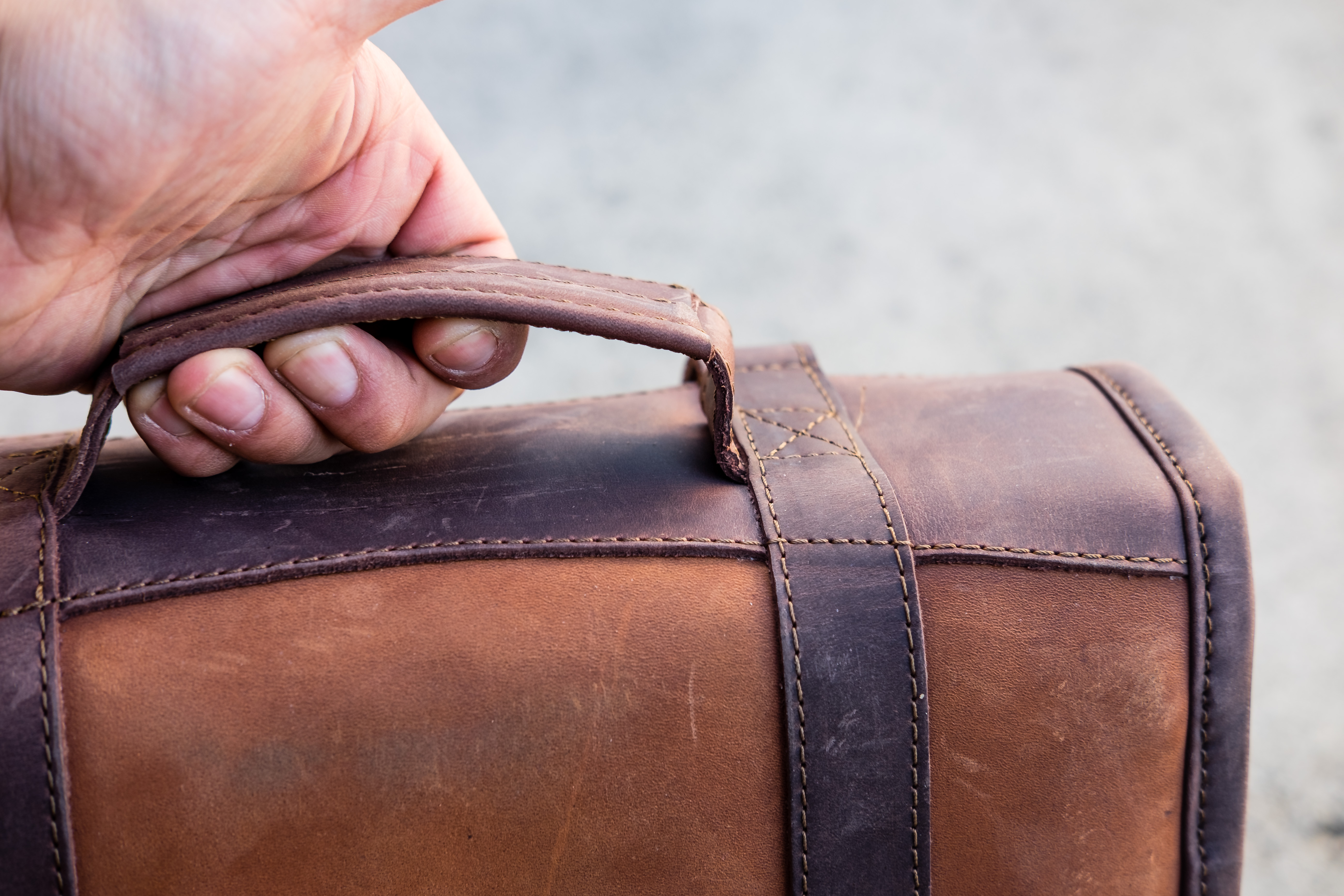 Buffalo Jackson Denver Leather Toiletry Bag Review Aun Three Photography