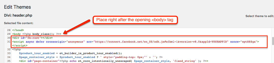 Subscribe to comments · 5. Add Facebook Comments to WordPress Without A Plugin