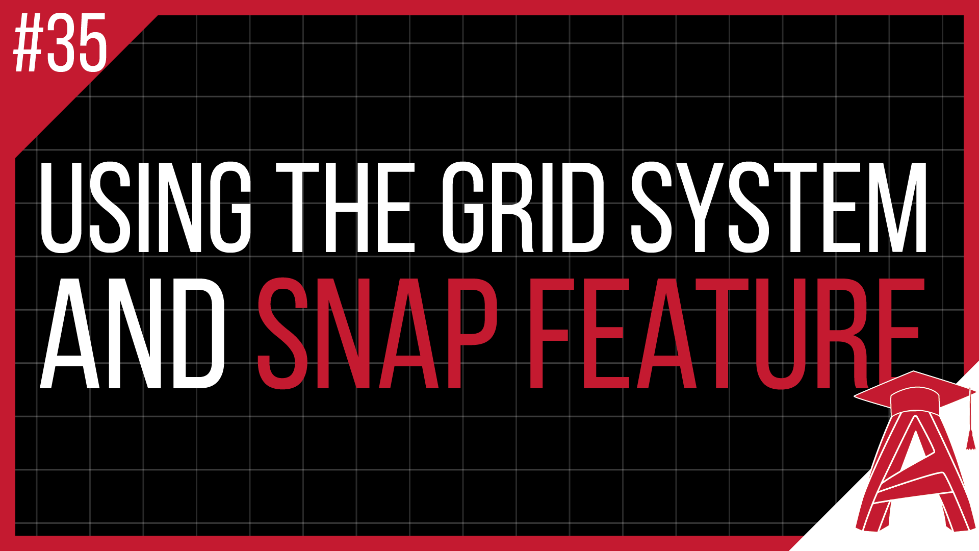 Using The Grid System And Snap Feature AutoCAD Student