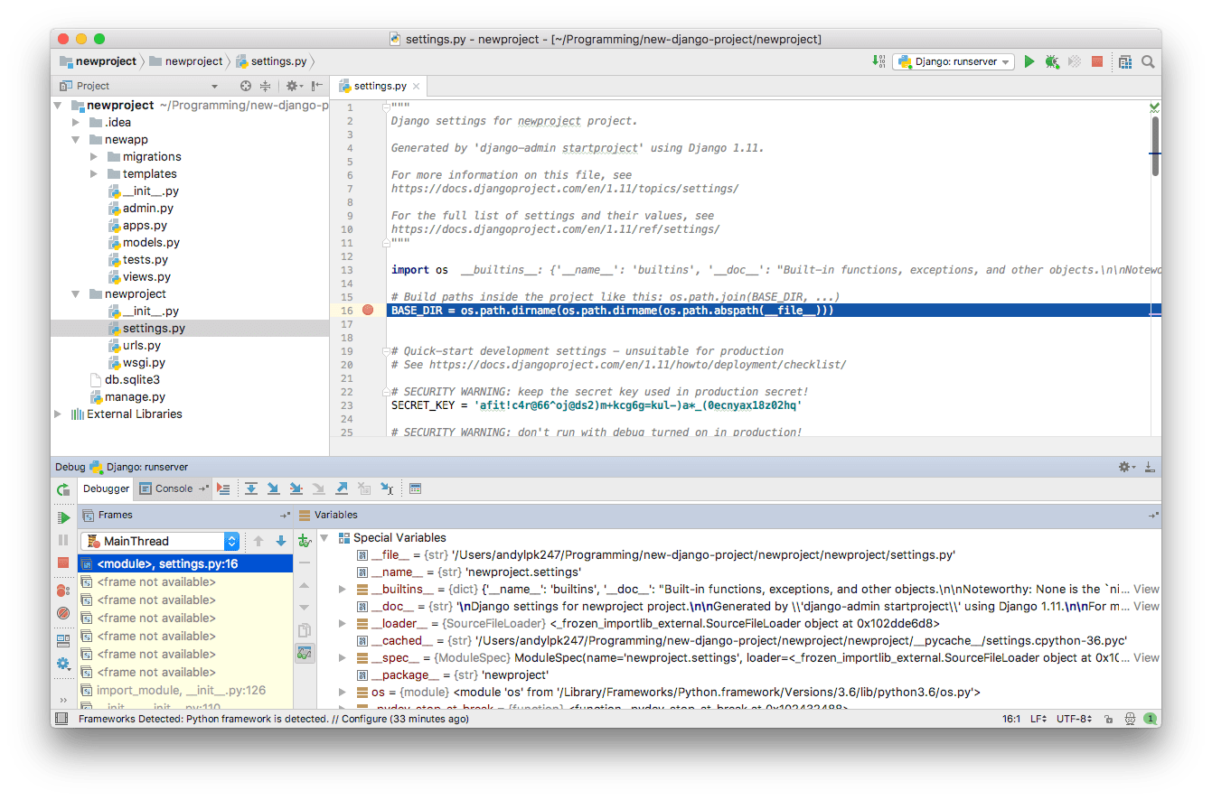 Django Automation Panda