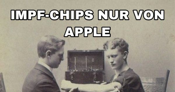Corona Impfstoff Nur Microchips Von Apple