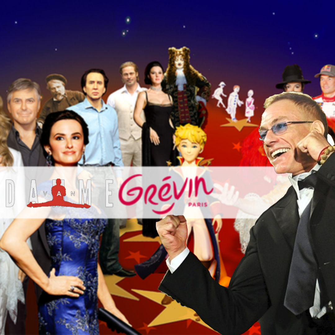L Academie Grevin Jean Claude Van Damme Au Musee Grevin