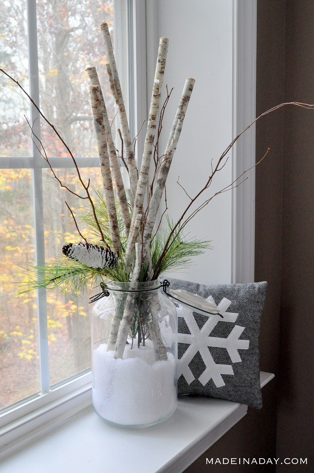 10 Easy Winter Decor Ideas #winterdecor #winterdecorations #winter #awonderfulthought