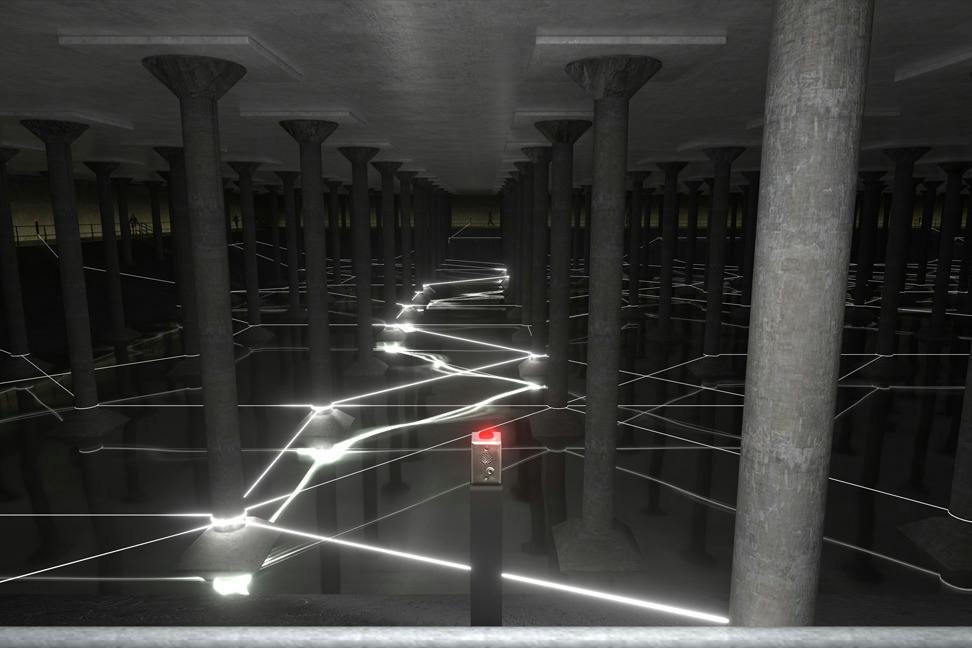 Buffalo Bayou Park Cistern: Undercurrents Art Installation Entry