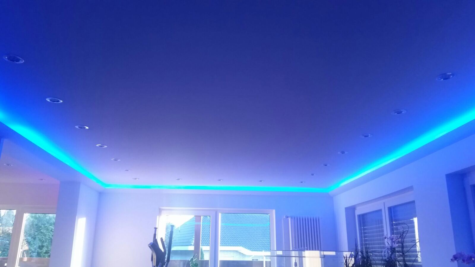 1 meter Indirekte Beleuchtung LED Lichtprofile Wand