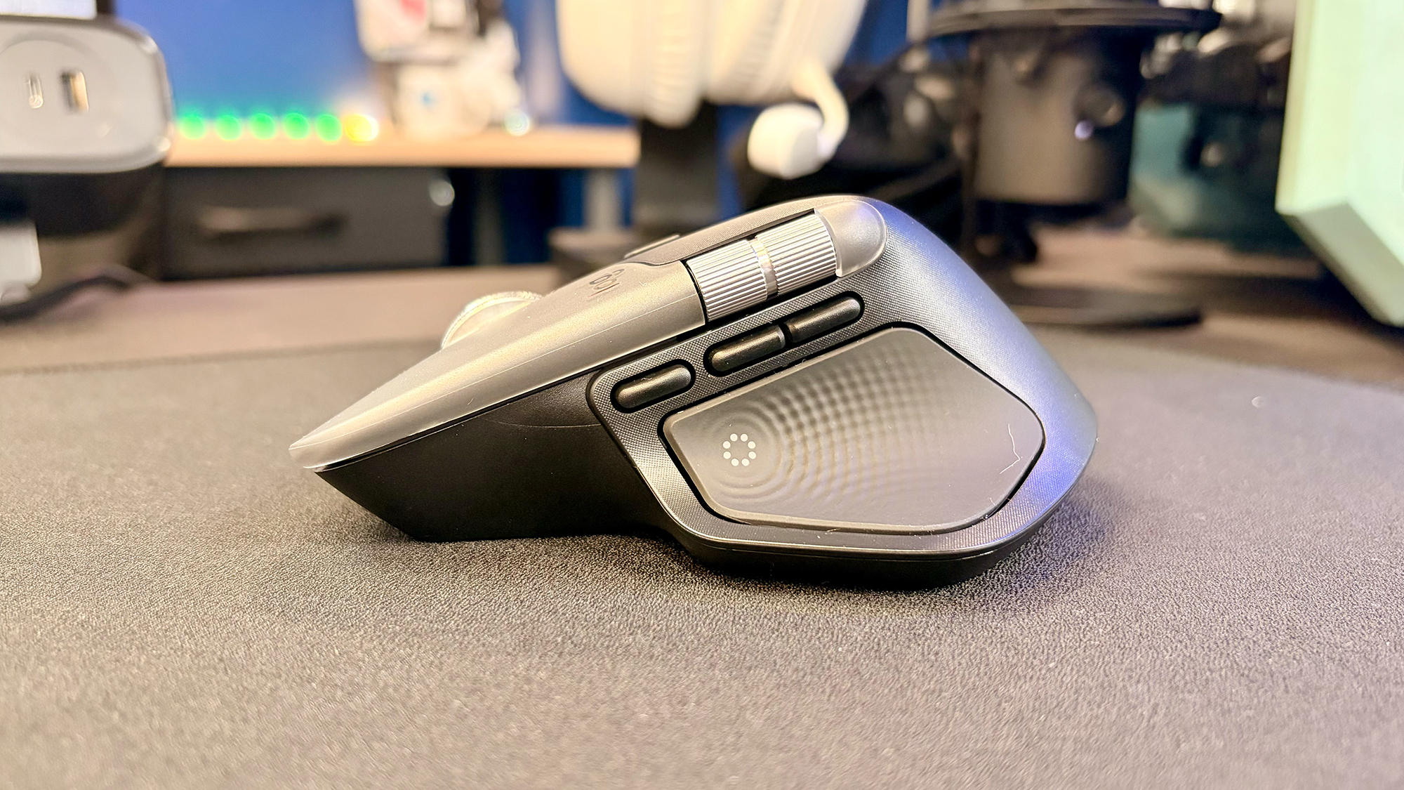 I want one mouse for work and gaming. Logitech’s MX Master 4 almost pulled it off