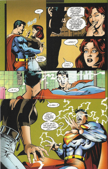 Adventures Of Superman 545 Sparks Fly When They Kiss Babblings About Dc Comics 4