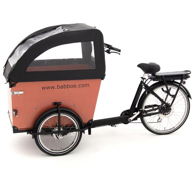 Babboe E Dog Praktisk El Ladcykel Med Plads Til Hunden