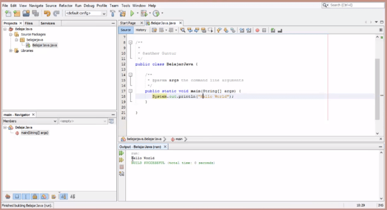 √ 16 Contoh Pemrograman Java Dasar - Badoy Studio