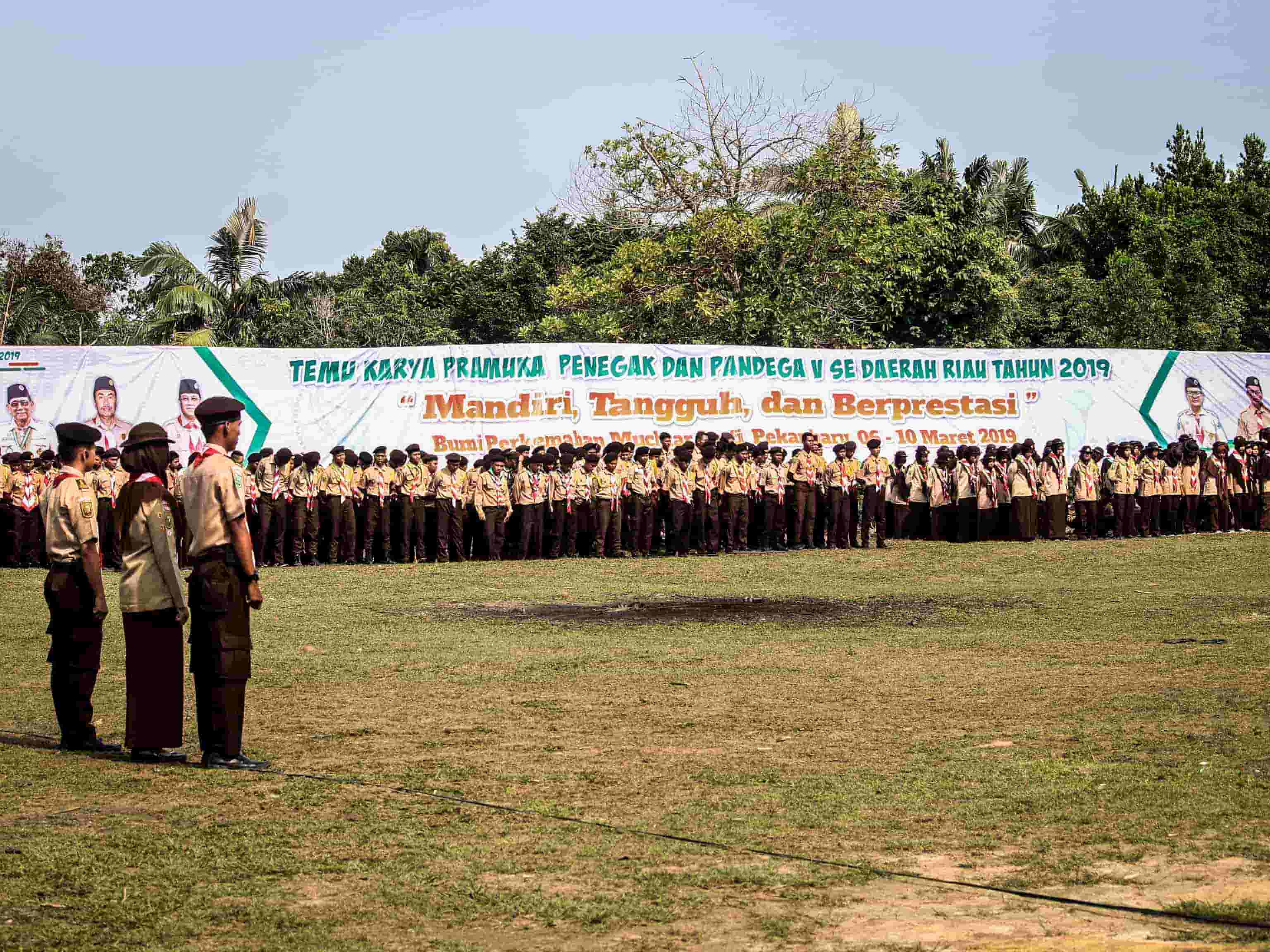 Temu Karya Pramuka Penegak Pandega Sekaligus Penyerahan Bumi Perkemahan  Pramuka