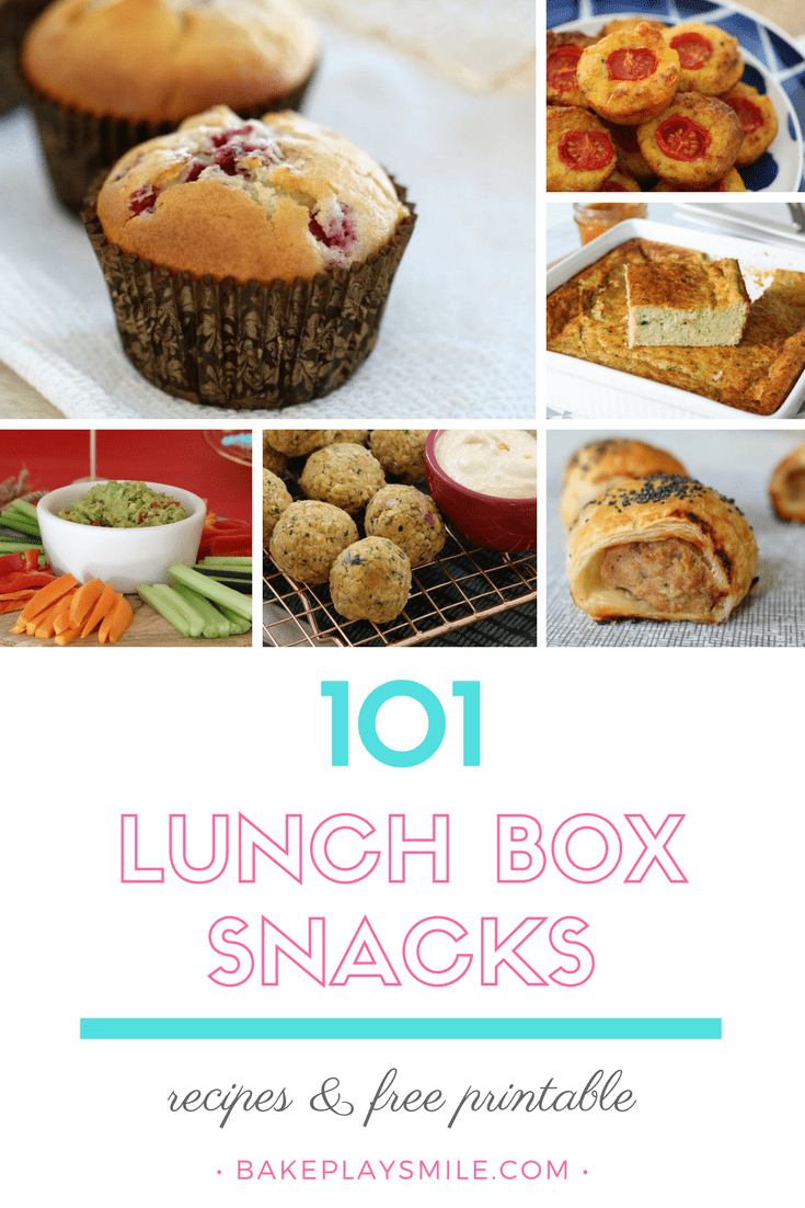 The meals are delivered to your door, ready to heat up. 101 Lunch Box Snacks (including recipes and free printable